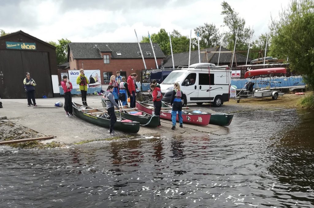 Bronze DofE Canoe Expedition Training. - Enniskillen Royal Grammar School