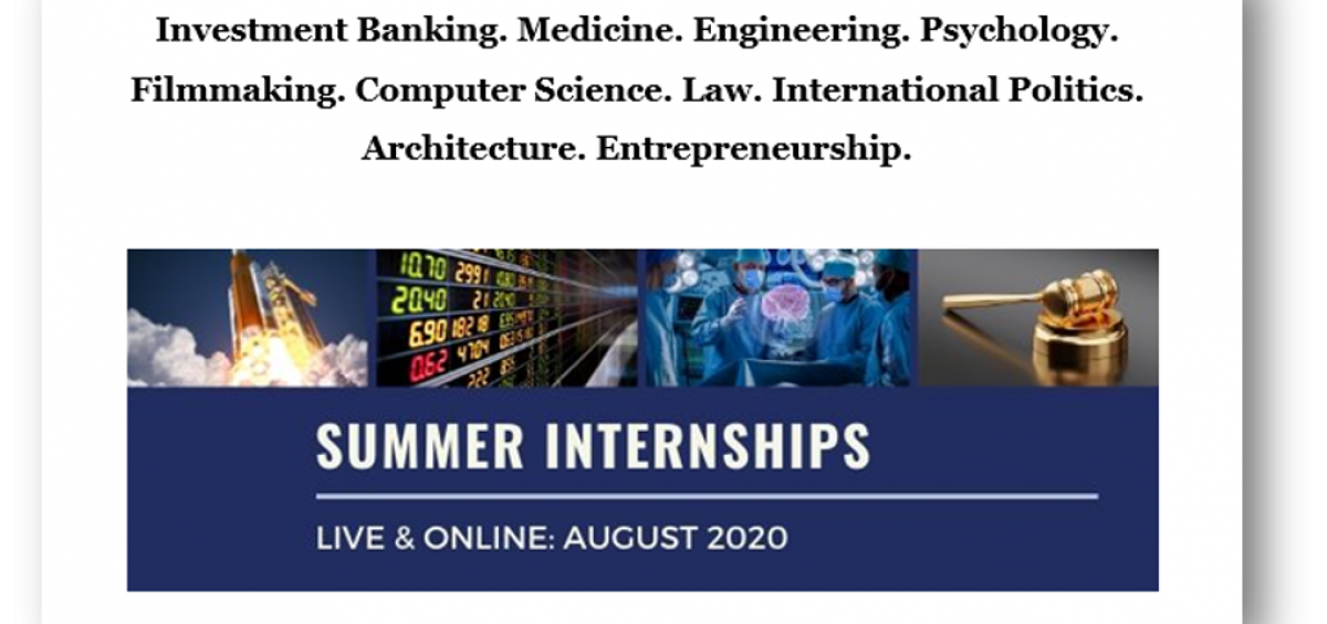 Invest NI Summer Internships for Ages 1518, August 2020 Enniskillen