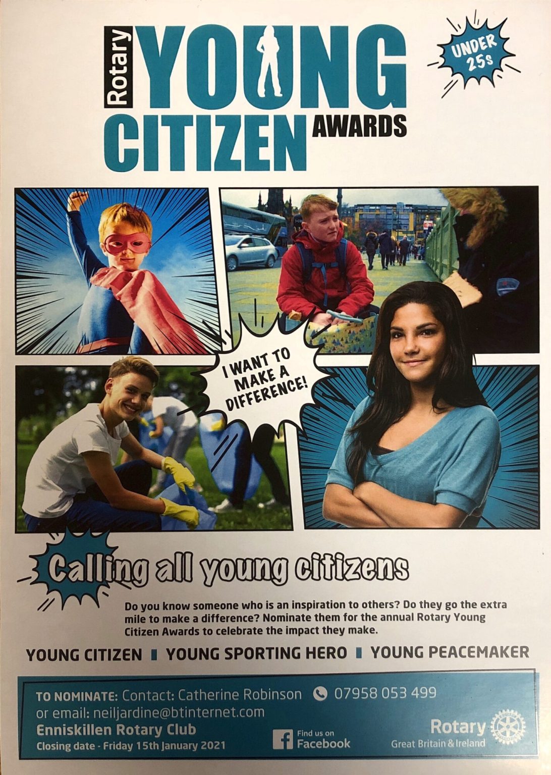 Nominations for annual Rotary Young Citizen Awards - Enniskillen Royal ...
