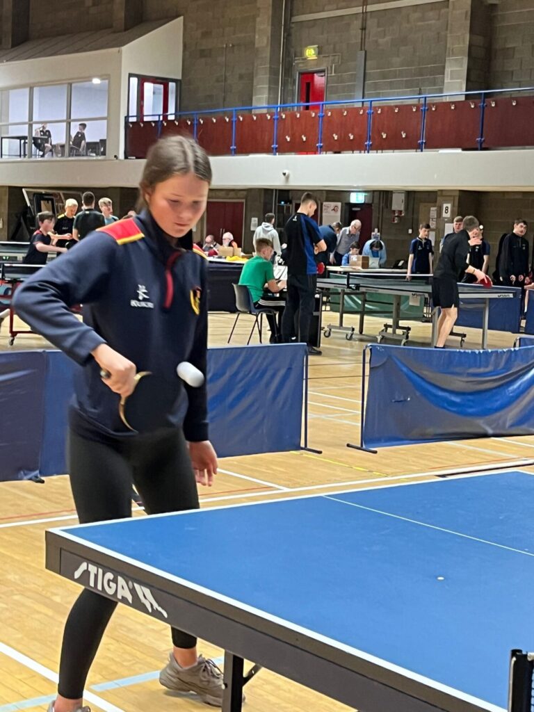 Ulster Table Tennis Competition Enniskillen Royal Grammar School